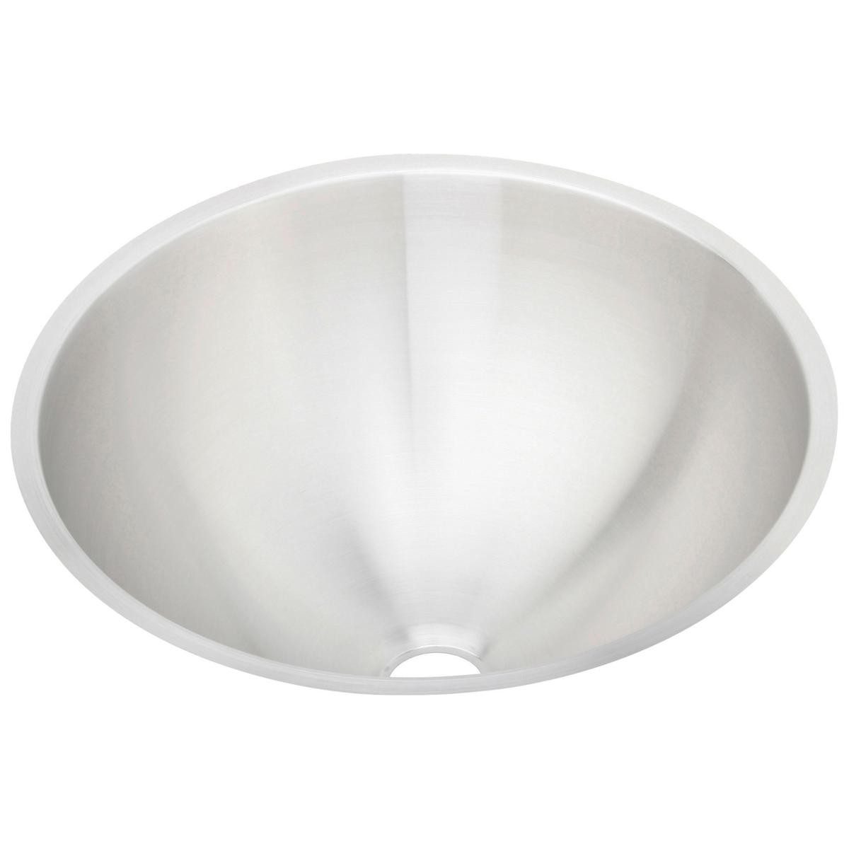 Elkay Asana Stainless Steel 18-3/8" x 18-3/8" x 8", Single Bowl Undermount Bathroom Sink ELUH16