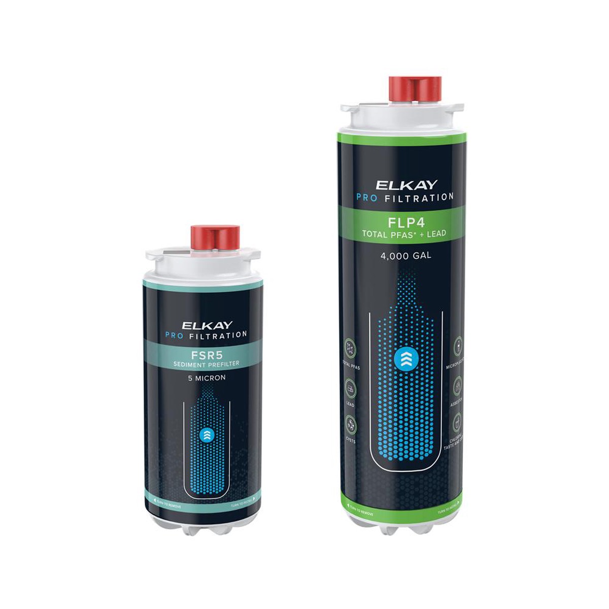 Elkay FLP4SP Replacement Filter Kit, 4,000 Gal