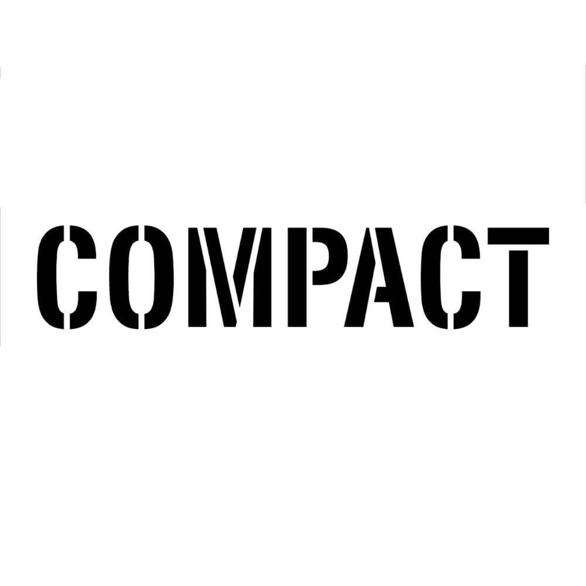 COMPACT Parking Stencil - 20" H