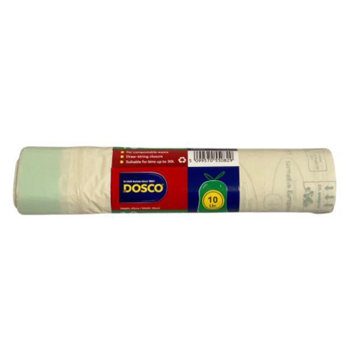 10 Ltr Green Draw String Bio Bags - Default