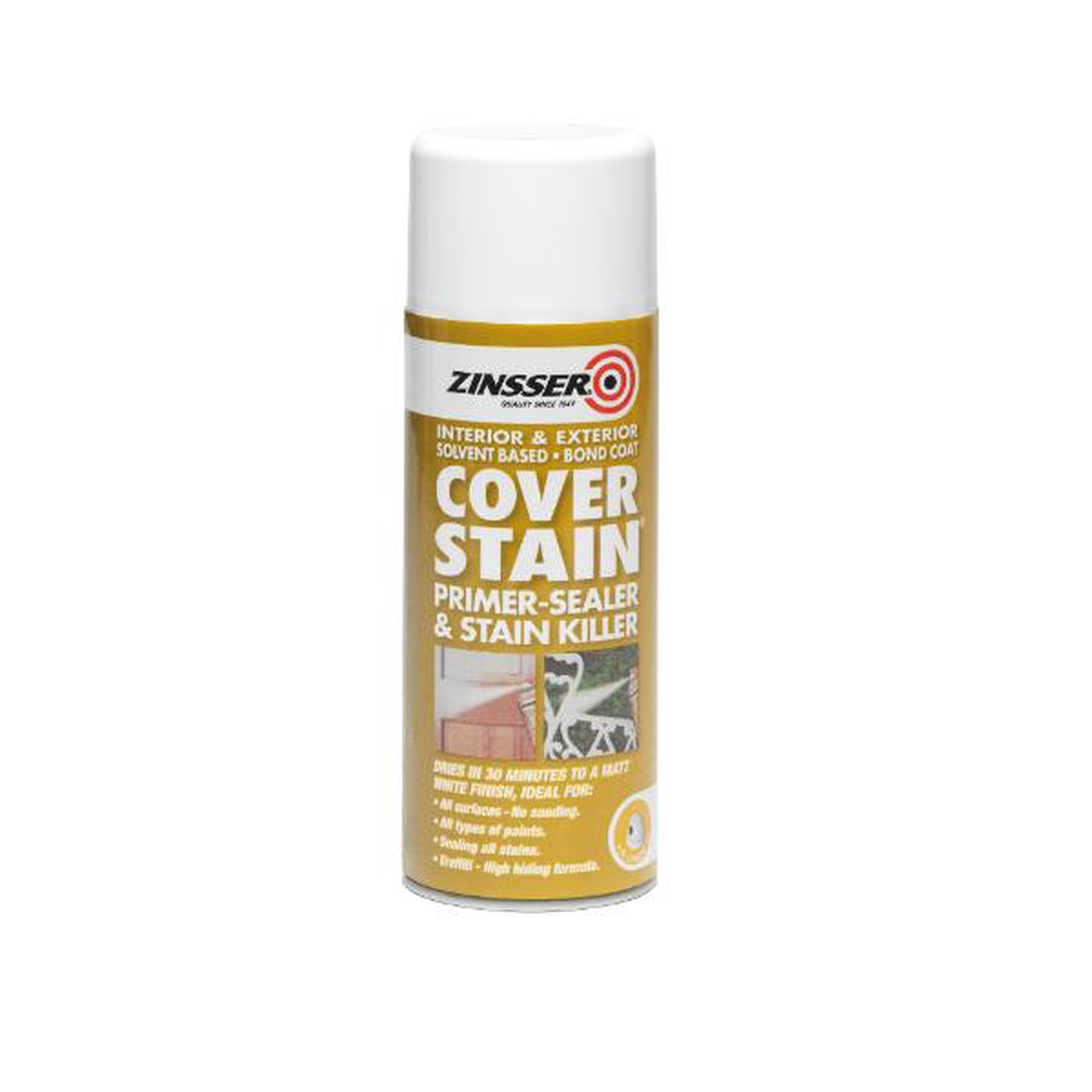 Zinsser Cover Stain 400Ml Aero - Default