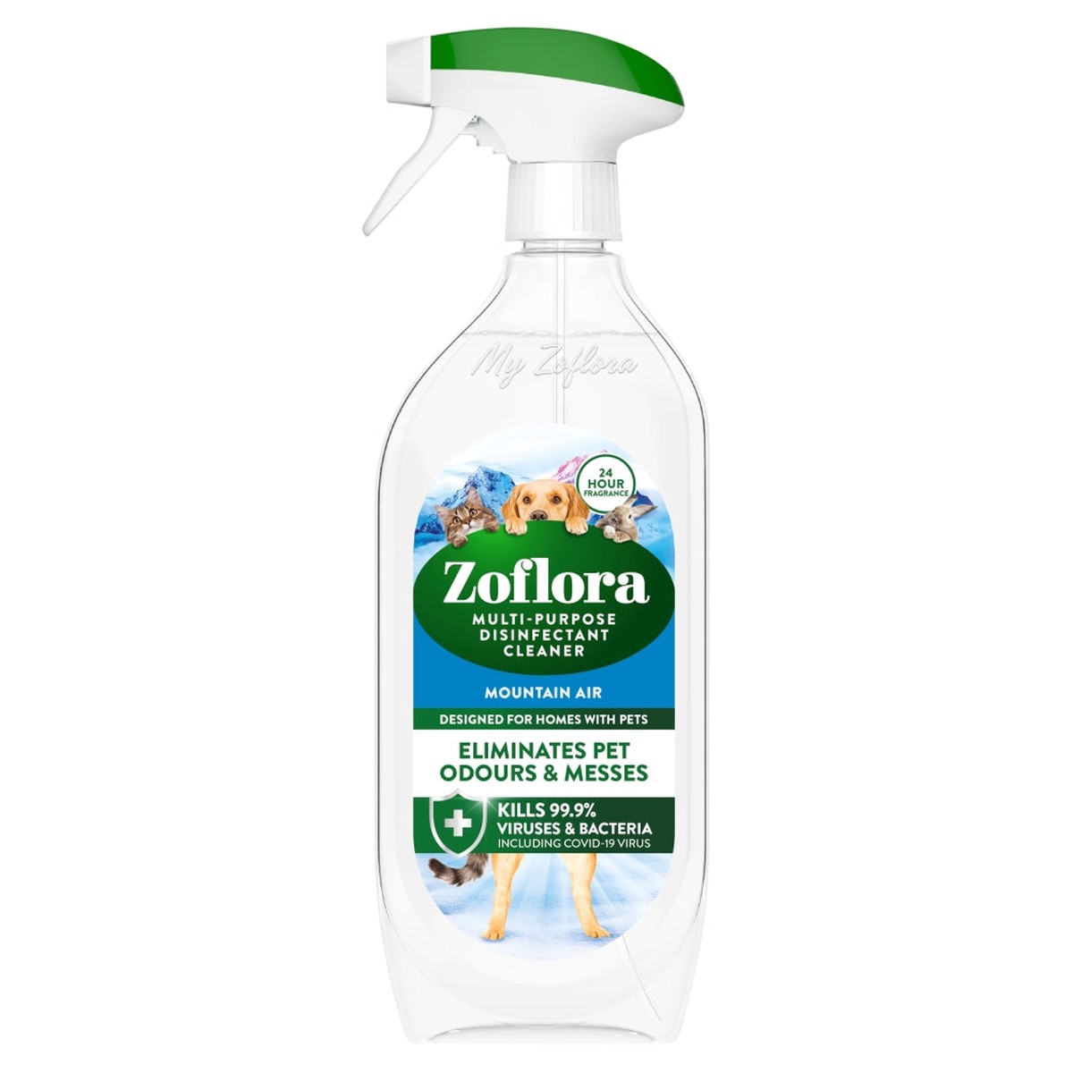 Zoflora Mountain Air Pet 800ml MP Trigger - Default