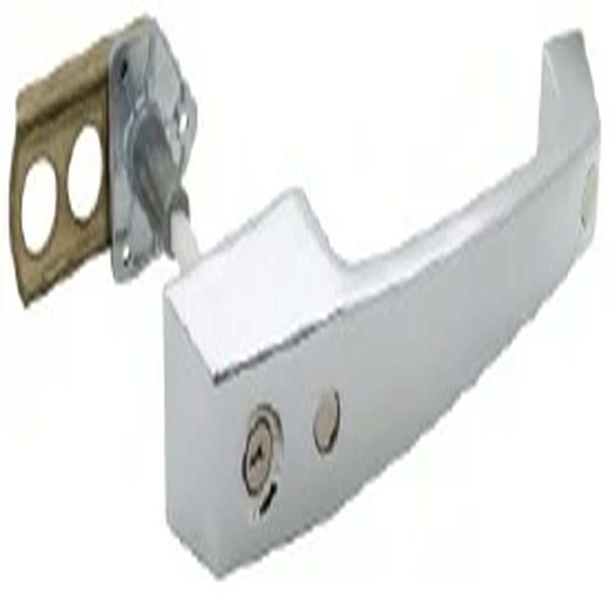 (A5-7) Kason 1229C Handle w/key and inside release Brushed