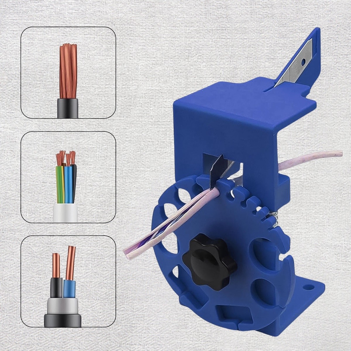 Wire Stripper Quick Stripping Machine for Copper Recycling (1 Pc)